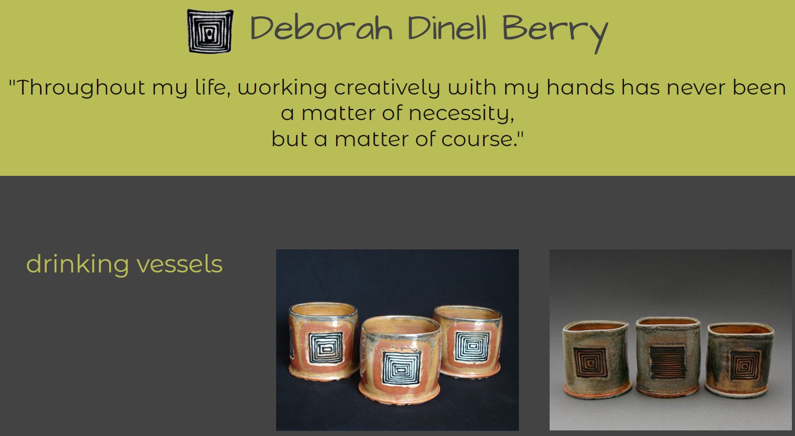 Deborah Dinell Berry - website home page